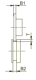 ролики SK для прямоугольного зига пара роликов для подготовки прямоугольного зига в тонкостенной трубе на станке RAS 12.65